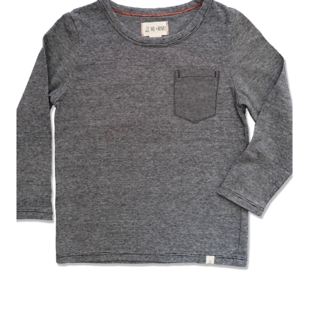 ❌❌ SOLD ❌❌ Henry & Me boys size 4/5Y striped T